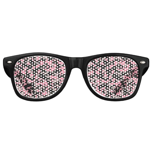 Kitty Camo Retro Sunglasses (Front)