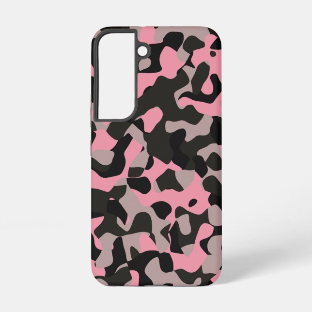 Kitty Camo Samsung Galaxy S22 Case (Back)