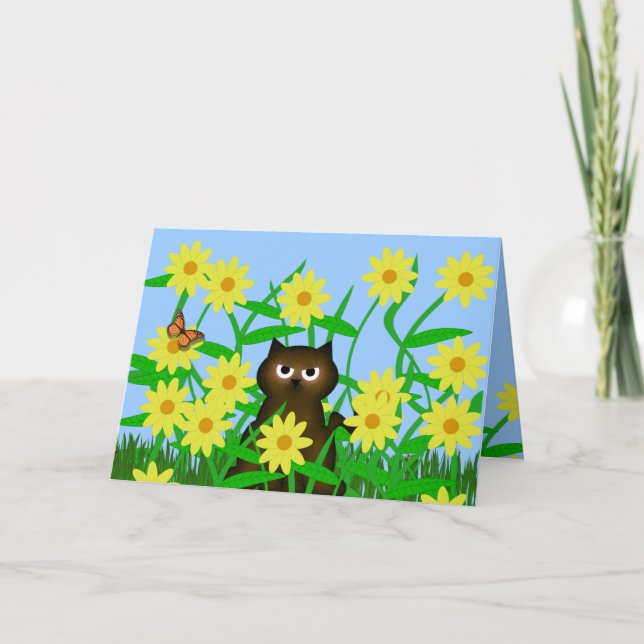 Kitty Cat and Friends Card (Front)