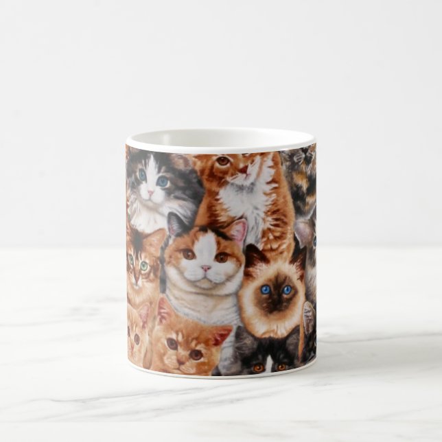Kitty Cat Fabric Mug (Center)