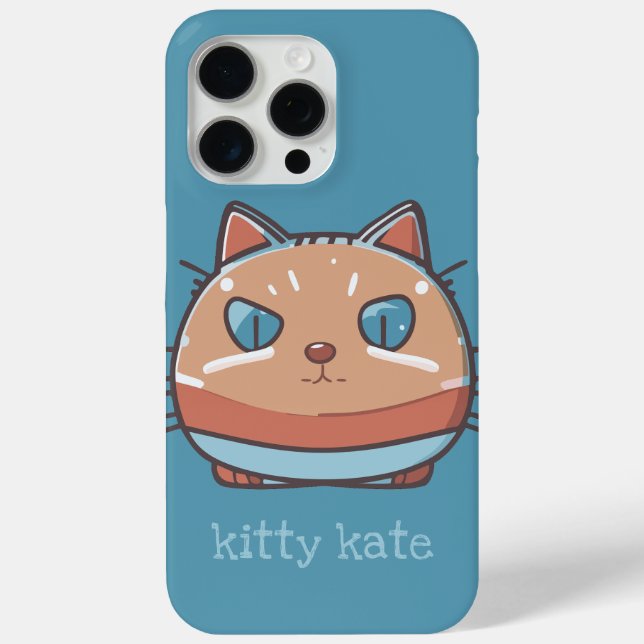 Kitty Cat Faced Case-Mate iPhone Case (Back)
