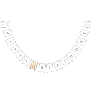 Kitty Cat Happy Birthday Bunting