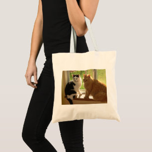 Kitty Cat Love Tote Bag