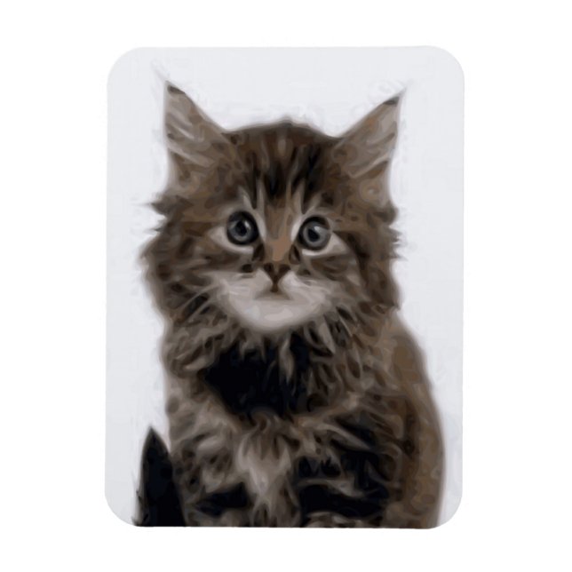 KITTY CAT MAGNET (Vertical)