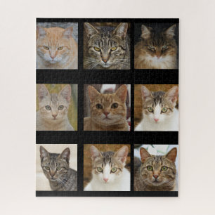 Kitty cat mosaic  jigsaw puzzle