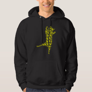 Kitty Cat Owner Footprint Animal Pet Cute Cat Love Hoodie