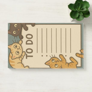 Kitty Cat Pad To Do List Post-it Notes