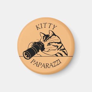 Kitty Cat Paparazzi -Photographer Magnet