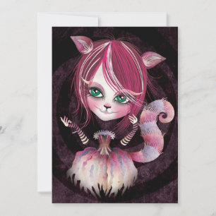 Kitty Cat Party Invitation Greeting Card