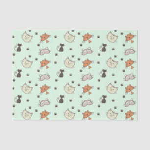 Kitty Cat Pattern Tissue Paper