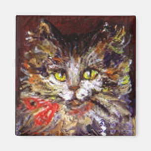 KITTY CAT PORTRAIT MAGNET