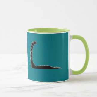 Kitty Cat tale  2 tone mug