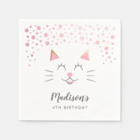 Kitty Cat Theme Birthday Party