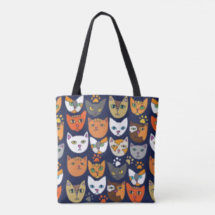 Kitty Cats Everyday Caturday Tote Bag
