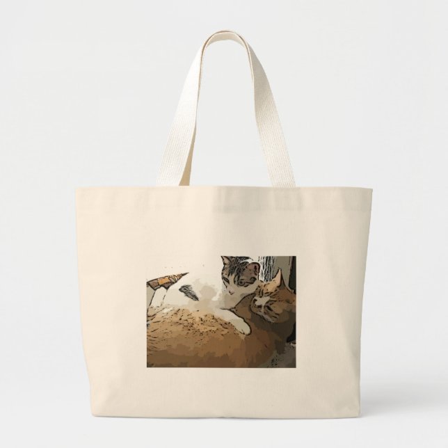 Kitty Cats tote (Front)