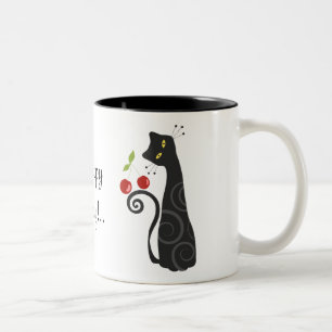 Kitty & Cherry Happy Birthday Mug