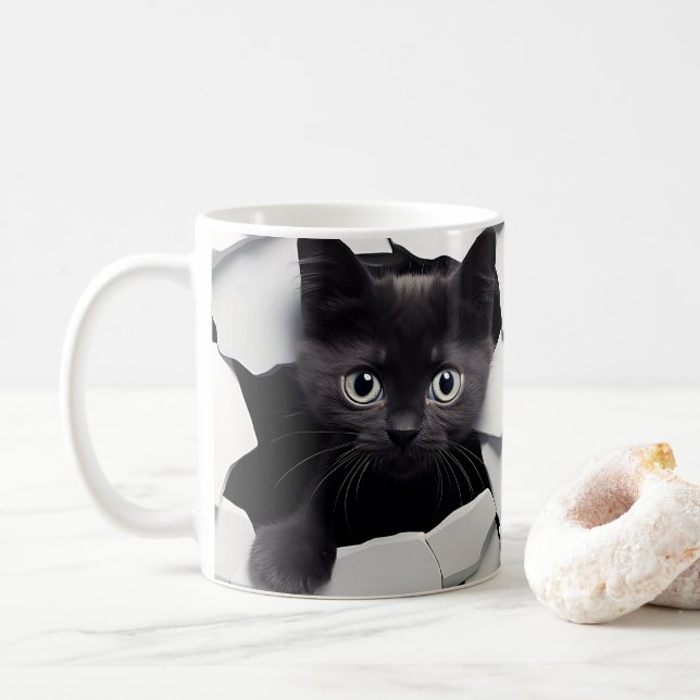 Kitty Coffee Cup (With Donut)