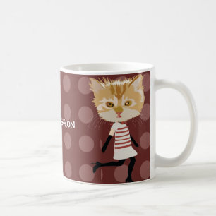 kitty coffee mug