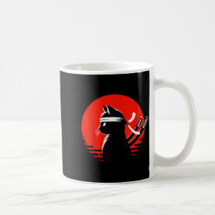 Kitty Combat Master Jiu-Jitsu Ninja And Martial Coffee Mug
