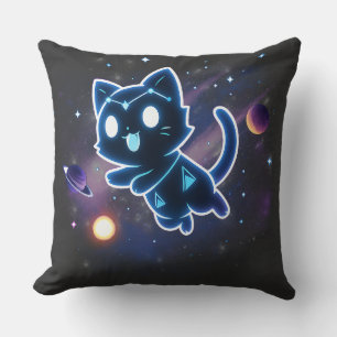 Kitty Constellation Celestial Cat Cosmos Space Cushion