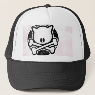 Kitty Crossbones Trucker Hat