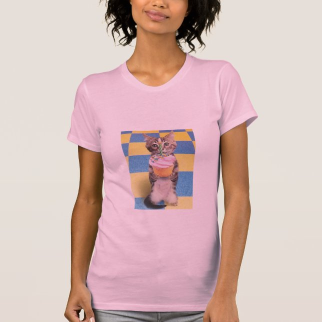 Kitty Cupcake T-Shirt (Front)