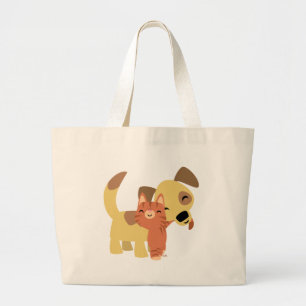 Kitty & Doggy cartoon custom bag