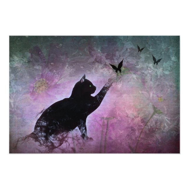 Kitty Dreams Photo Print (Front)