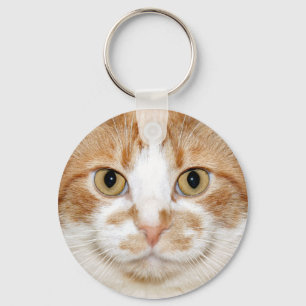 Kitty face key ring