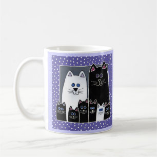 Kitty Family Portrait Coffee Mug