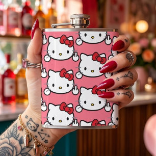 Kitty Hip Flask