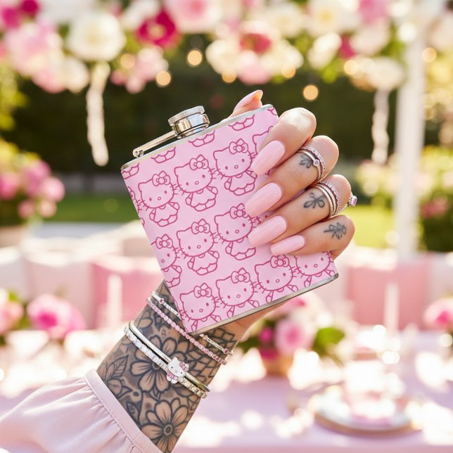 Kitty Hip Flask (Creator Uploaded)