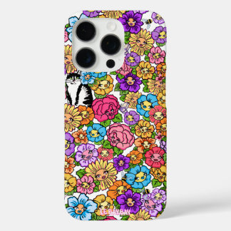Kitty in the Garden iPhone 16 Pro Case