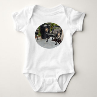 Kitty in The Park Baby Bodysuit