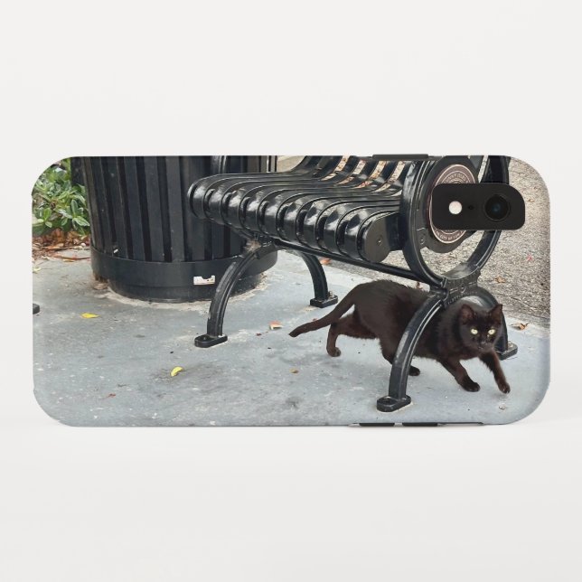 Kitty in The Park Case-Mate iPhone Case (Back (Horizontal))