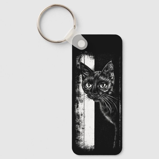 Kitty Inside Key Ring (Front)