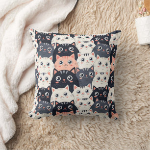 Kitty Kat Kaleidoscope Cushion
