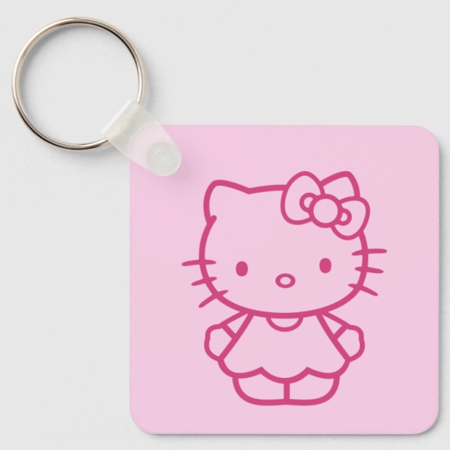 Kitty Key Ring (Front)