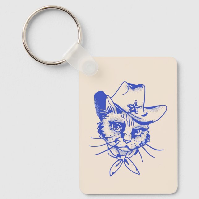 Kitty Keychain (Front)