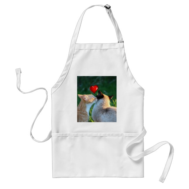 Kitty kiss standard apron (Front)