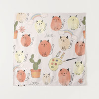 Kitty Kitten Cats: Cute Animal Pattern