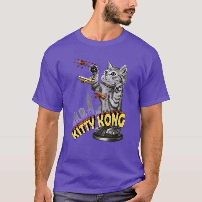 Kitty Kong retro T-Shirt (Front)
