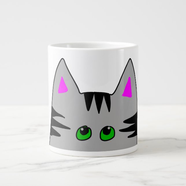 Kitty  large coffee mug (Front)