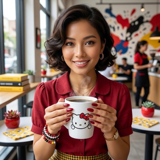 Kitty Latte Mug (Creator Uploaded)