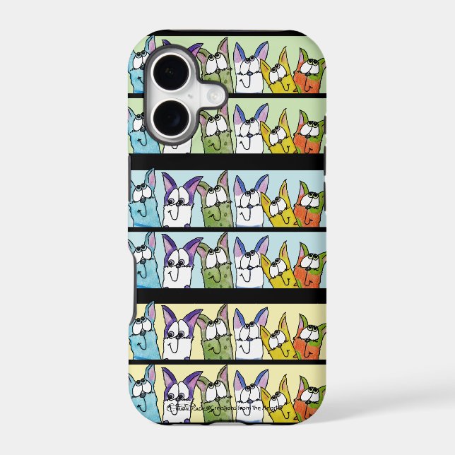 Kitty Lineup-Colourful Cats (Back)
