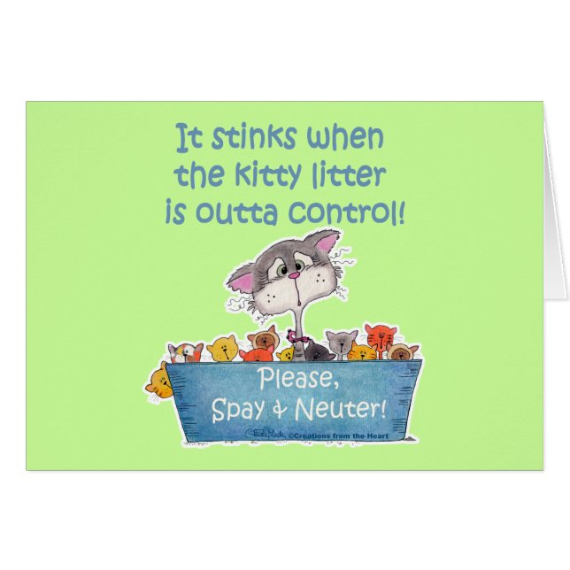 Kitty Litter Stinks (Front Horizontal)