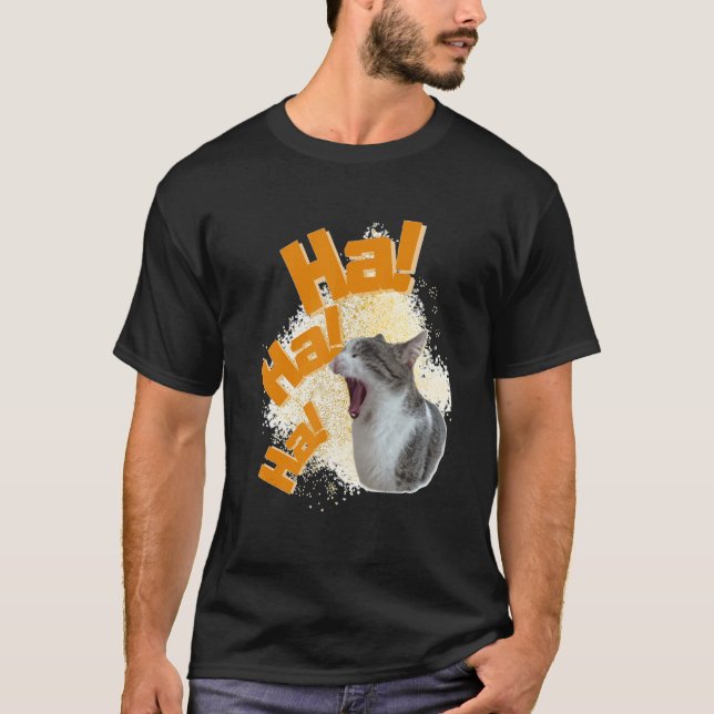 kitty lol cat T-Shirt (Front)