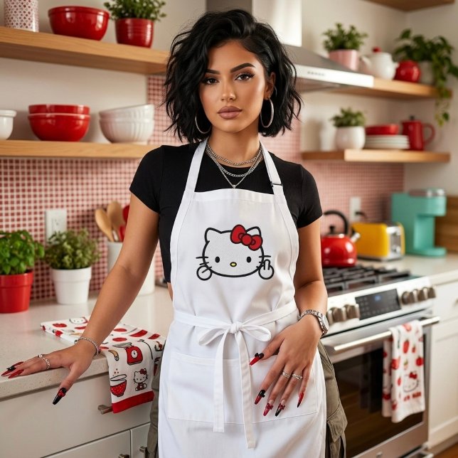 Kitty Long Apron (Creator Uploaded)