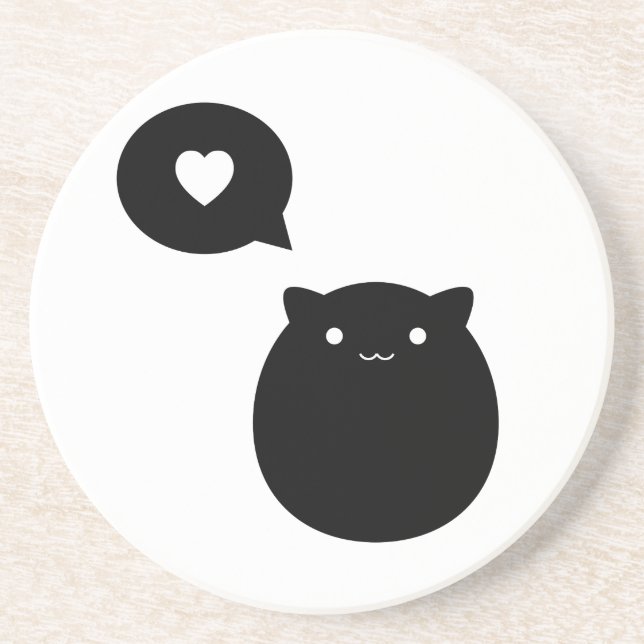 Kitty Love Coaster (Front)