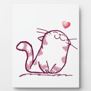 Kitty Love Plaque